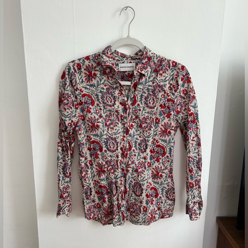 Antik Batik Cotton Printed Buttondown